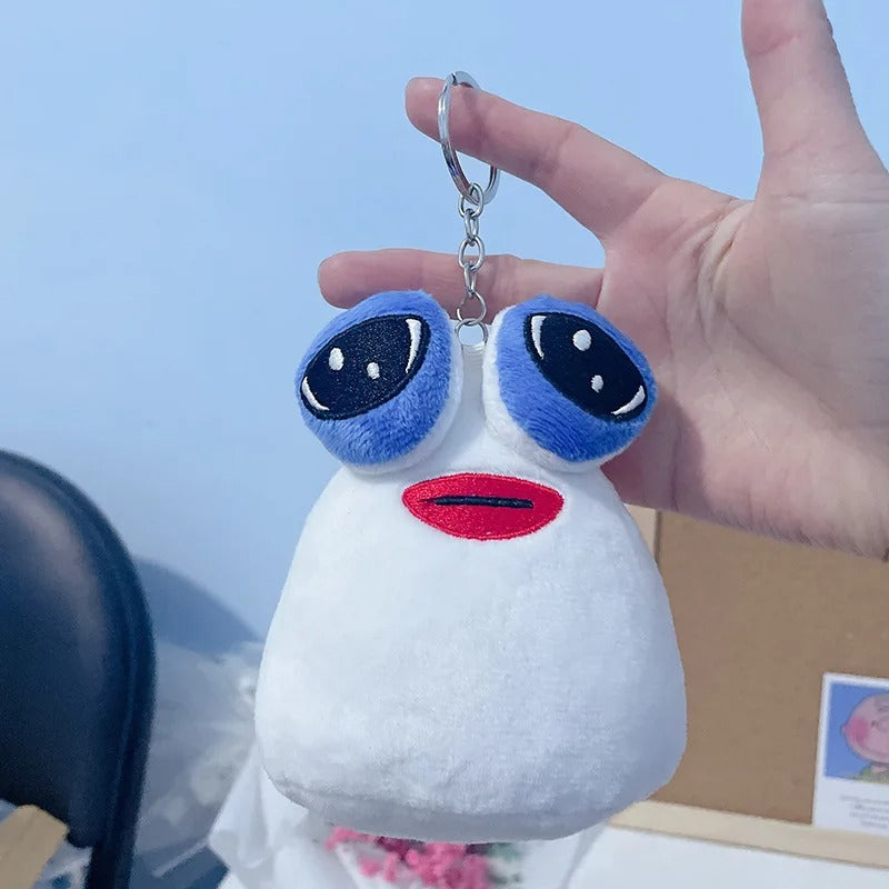 Pou Plushie Keychain